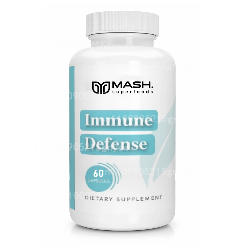 Zinc Supplement 50Mg - 免疫防御サプリメント：8 in 1 ヴィーガンフォーミュラ（60カプセル） | 亜鉛50mg、ビタミンC1000mg、ビタミンD3、エルダーベリー、生姜