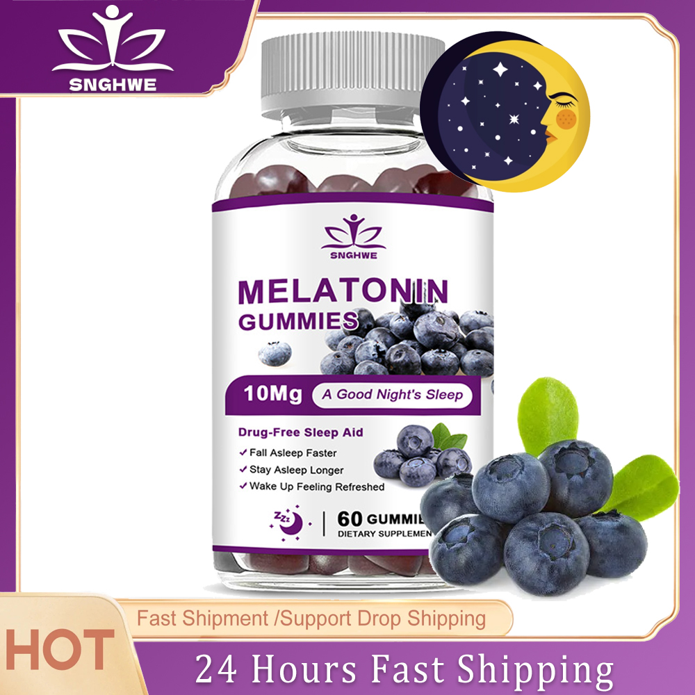 睡眠用メラトニン グミ 10mg 早く眠りにつき、より長く眠 - Melatonin Sleep Gummy のレビューと価格