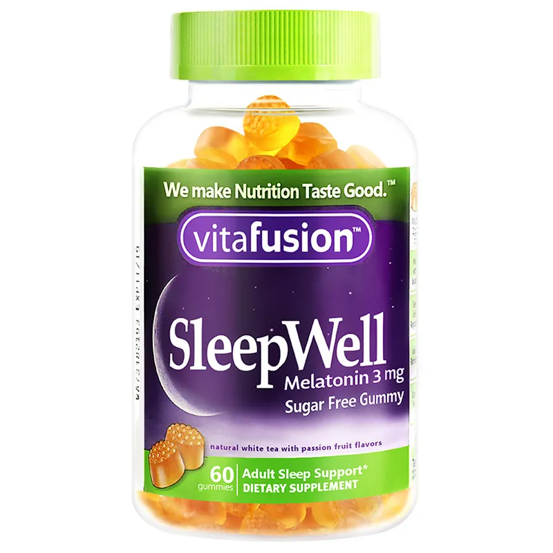 アメリカンビタフュージョン スリープウェル スイーツ メラト - Melatonin Sleep Gummy のレビューと価格