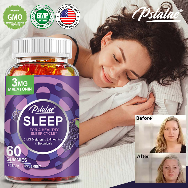 睡眠グミ - リラックス効果、ストレス軽減、不眠症改善、深い - Melatonin Sleep Gummy のレビューと価格