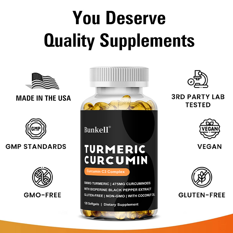 高品質のターメリッククルクミンカプセル、関節の健康をサポート - Turmeric Curcumin Capsule のレビューと価格