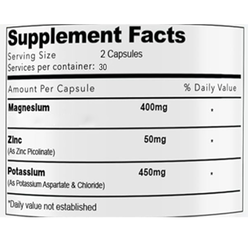 マグネシウムとカリウムのサプリメント - マグネシウム400 - Zinc Supplement 50Mg のレビューと価格