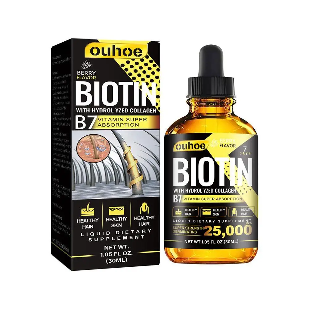 栄養ビオチン液体ドロップエッセンシャルオイルコラーゲン B7 - Roots Nutrition & Fitness Inglewood Photos のレビューと価格