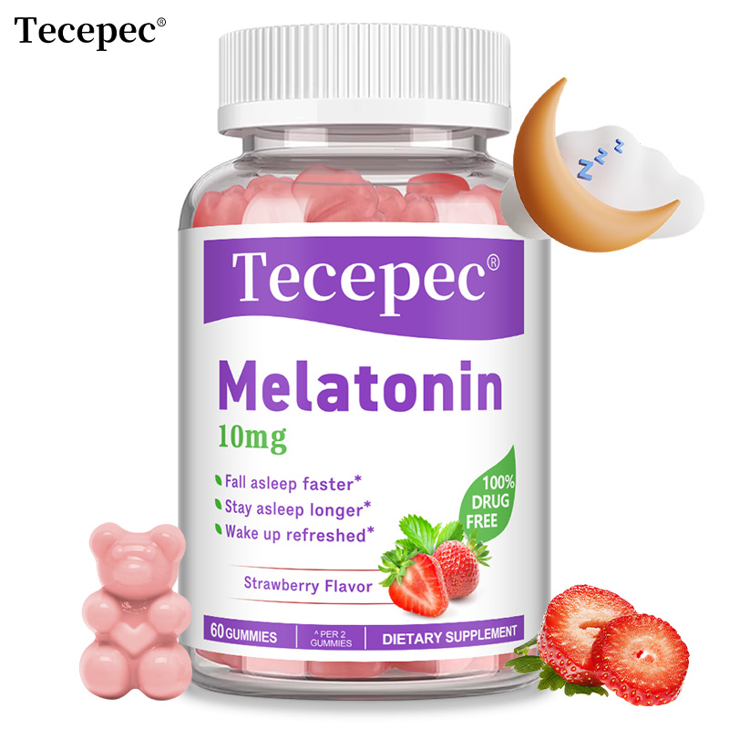 メラトニングミ 10 mg、睡眠の質を改善し、深い睡眠をサポ - Melatonin Sleep Gummy のレビューと価格