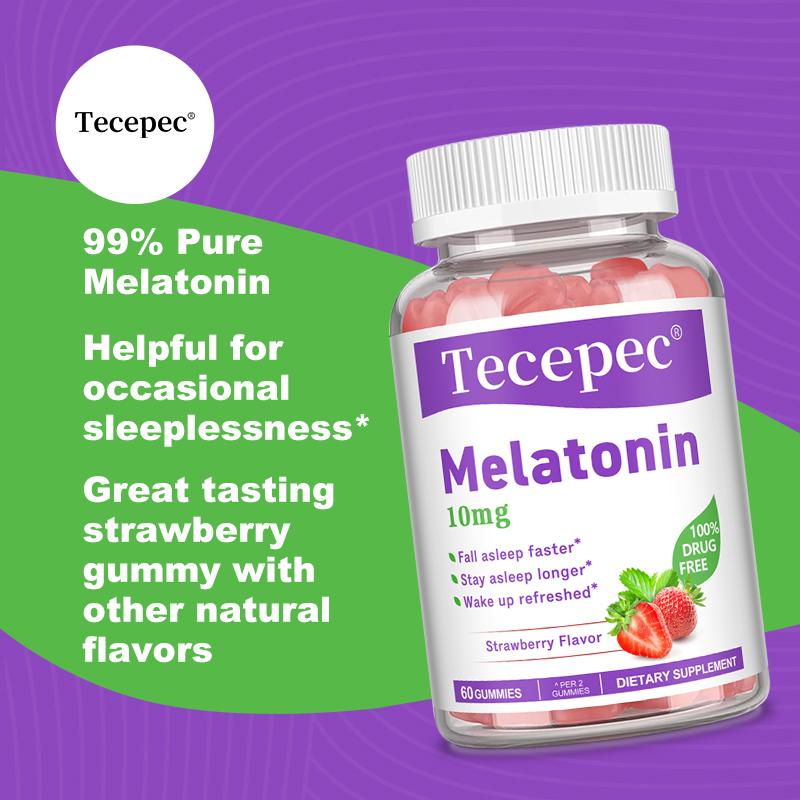 メラトニングミ 10 mg、睡眠の質を改善し、深い睡眠をサポ - Melatonin Sleep Gummy のレビューと価格