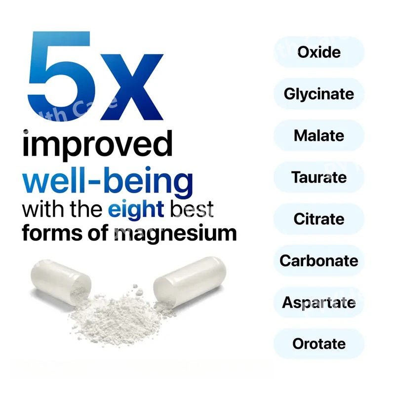 マグネシウム複合体1000mgカプセル（グリシン酸、クエン酸 - Magnesium Glycinate Capsule のレビューと価格
