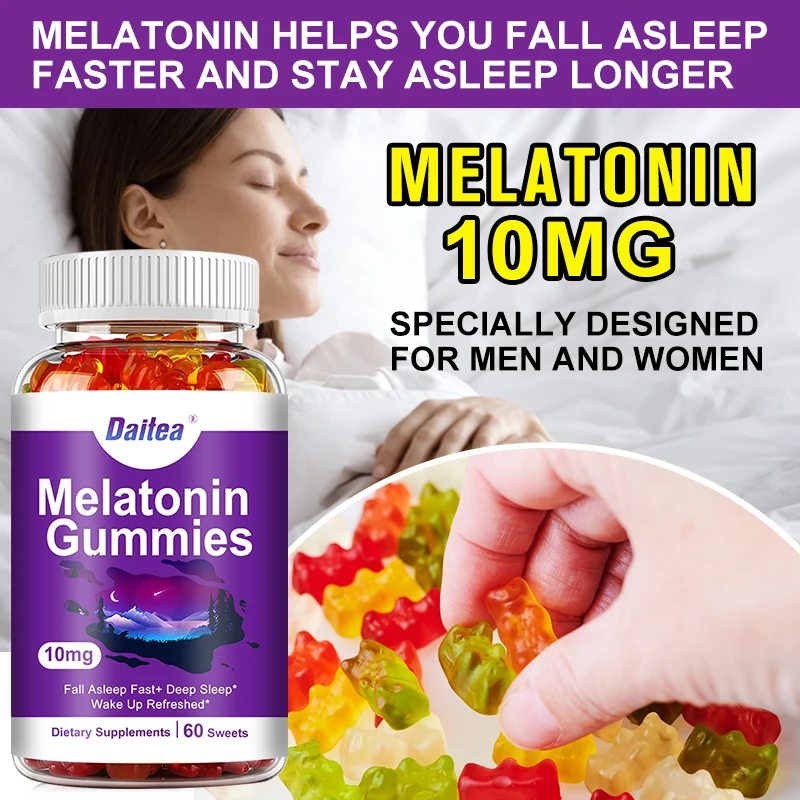 メラトニン10mgサプリメント |   睡眠の質と注意力を促 - Melatonin Sleep Gummy のレビューと価格