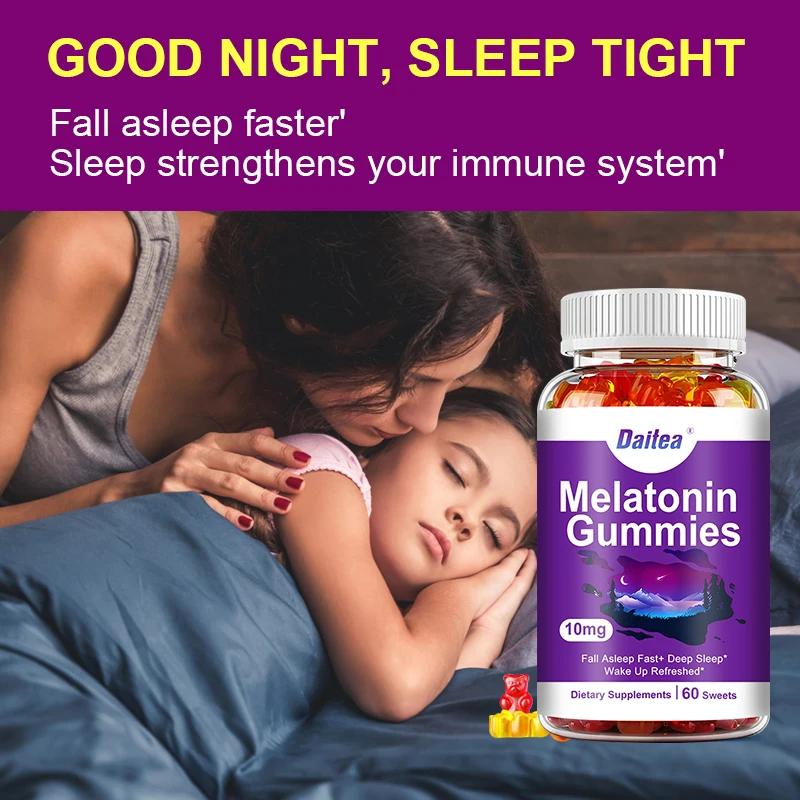 メラトニン10mgサプリメント |   睡眠の質と注意力を促 - Melatonin Sleep Gummy のレビューと価格