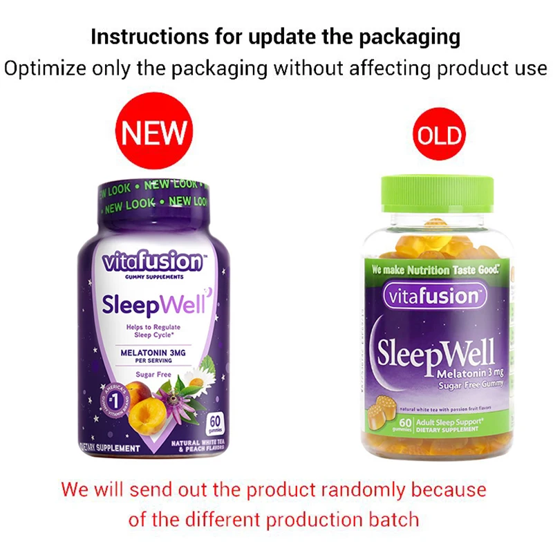 1 ボトル 60 錠メラトニン グミ大人用睡眠キャンディ睡眠 - Melatonin Sleep Gummy のレビューと価格