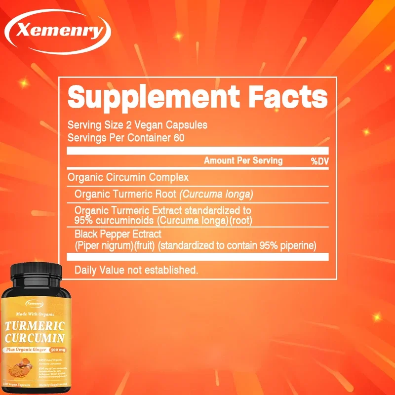 ターメリッククルクミンと黒胡椒で最適な吸収を実現、最高のビー - Turmeric Curcumin Capsule のレビューと価格