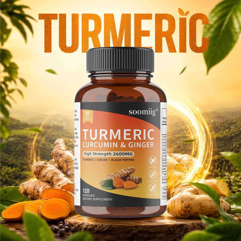 ウコンクルクミンカプセル（生姜と黒胡椒配合）、関節の快適さ、 - Turmeric Curcumin Capsule のレビューと価格