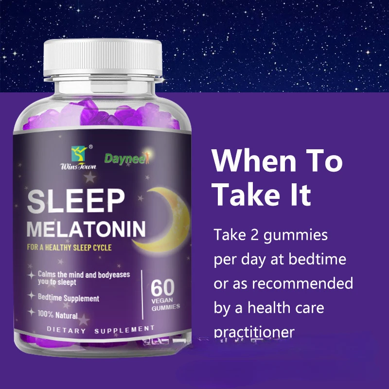 2 ボトル 120 グミ睡眠メラトニン グミクイックスリープ - Melatonin Sleep Gummy のレビューと価格
