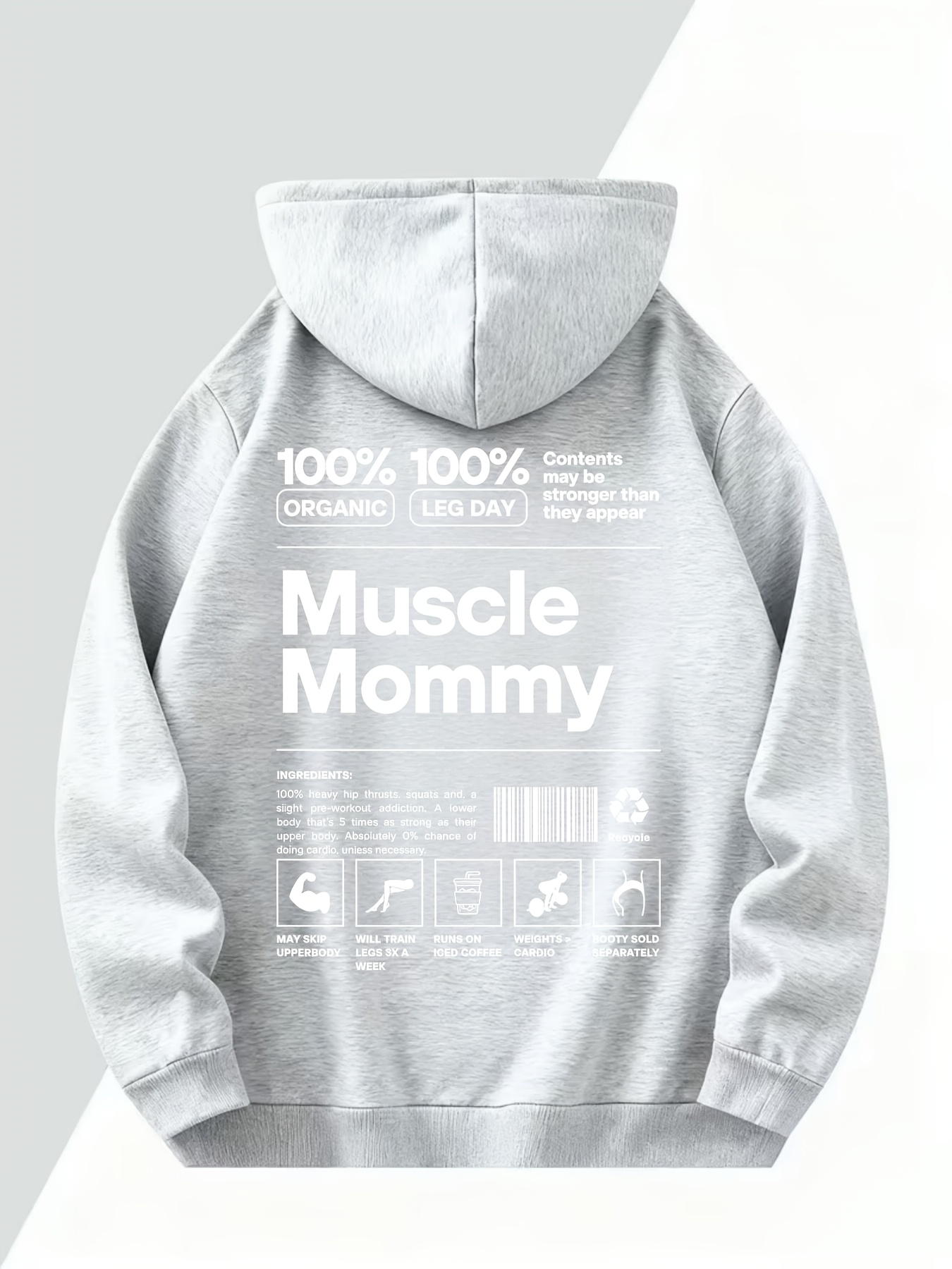 フィットネスファン メンズ フード付きスウェットシャツ -  - T Nutrition Fitness のレビューと価格