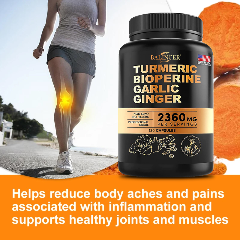 ターメリック クルクミン カプセル - 生姜、ニンニク、黒胡 - Turmeric Curcumin Capsule のレビューと価格